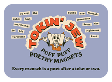 Load image into Gallery viewer, Puff Puff Poetry Magnets
