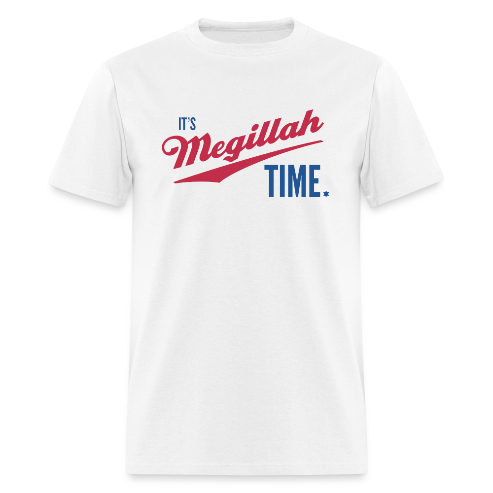 Megillah Time T-Shirt - white