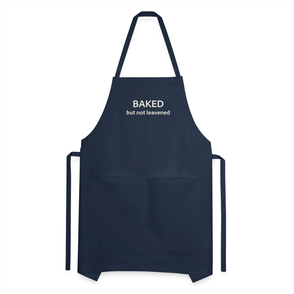 Baked But Not Leavened Apron - navy