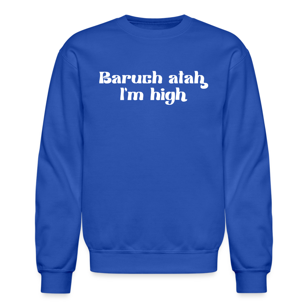 Baruch Atah I'm High - royal blue