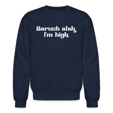 Load image into Gallery viewer, Baruch Atah I&#39;m High - navy
